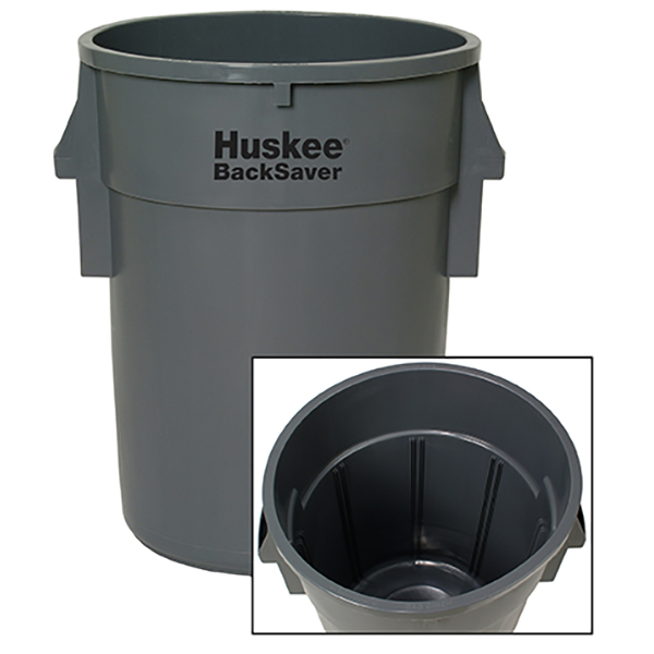 Huskee™ Backsaver Receptacle 44 gallon