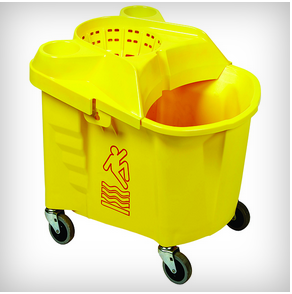 35 qt. Institutional Wringer Combo Yellow SKU: 335-39YW