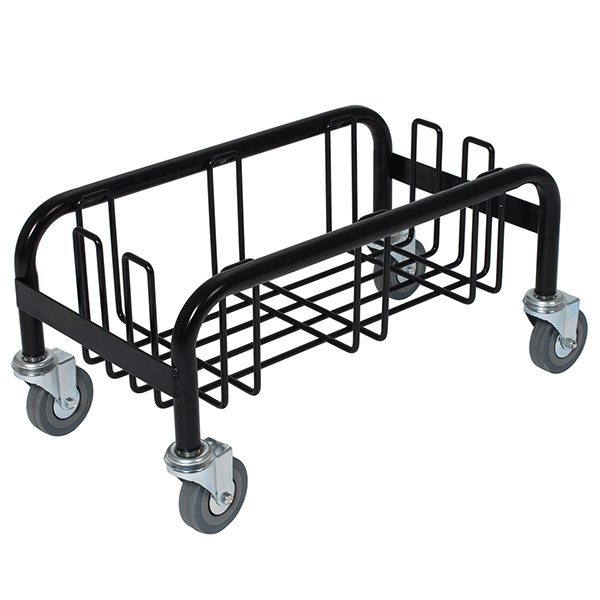 Wall Hugger® Receptacle Single Dolly Black SKU: 8320