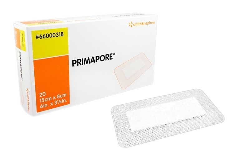 Primapore Adhesive Non-Woven Wound Dressing - Smith & Nephew